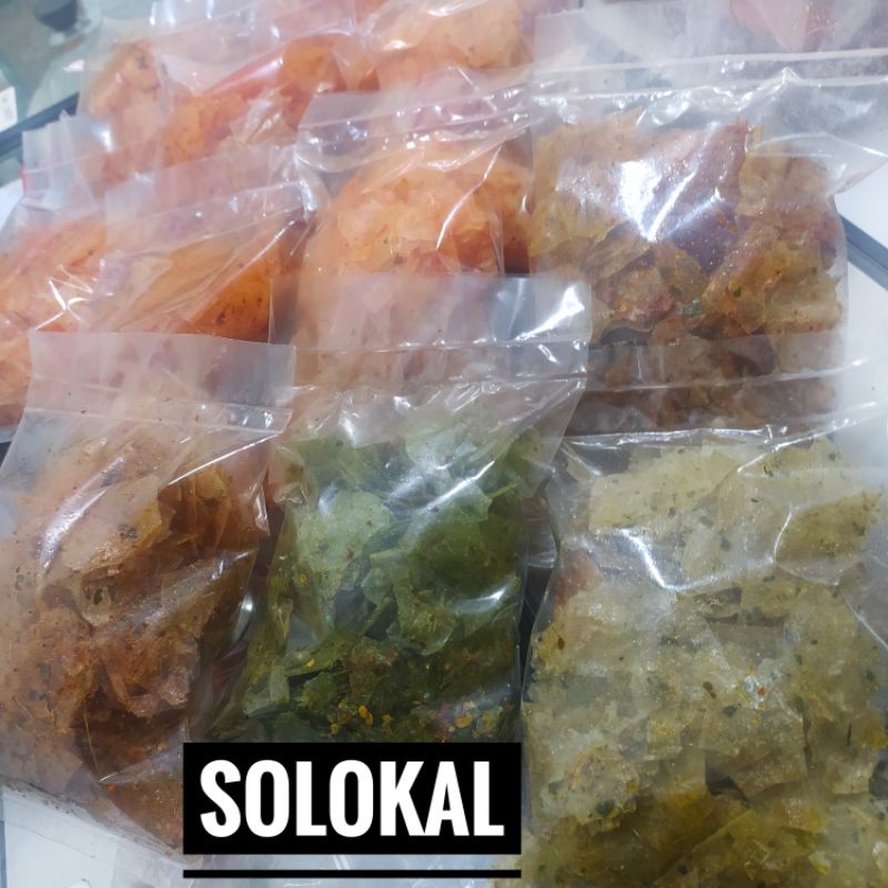 

100gram PIKCA Keripik Kaca Rasa Pedas Cabe dan Original Renyah Nagih
