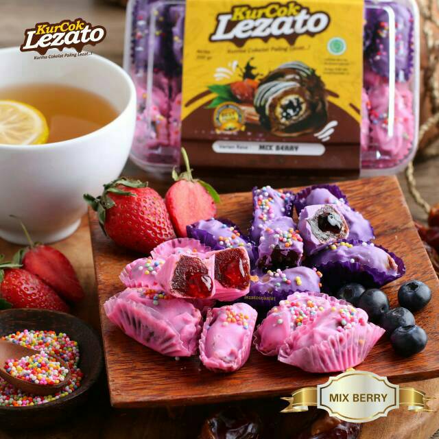 

KurCok Mix Berry Lezato / Kurma Cokelat / Coklat / KurCok Lezato