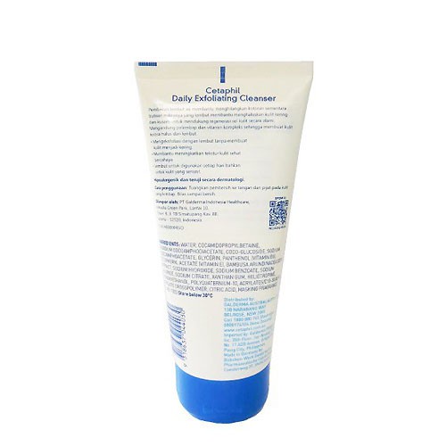 Cetaphil Daily Exfoliating Cleanser 178 ml / Facial Wash / Sabun Muka / Kulit Sensitif dan Kering