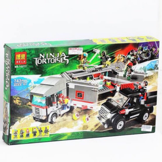 BELA NINJA TORTOISES 10277 BIG RIG SNOW GETAWAY