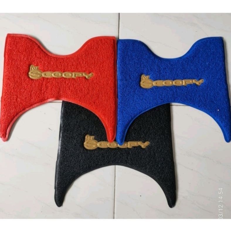 KARPET SERABUT HONDA SCOOPY 2017-2021/KARPET MOTOR SCOOPY/KARPET SCOOPY/PIJAKAN KAKI HONDA SCOOPY