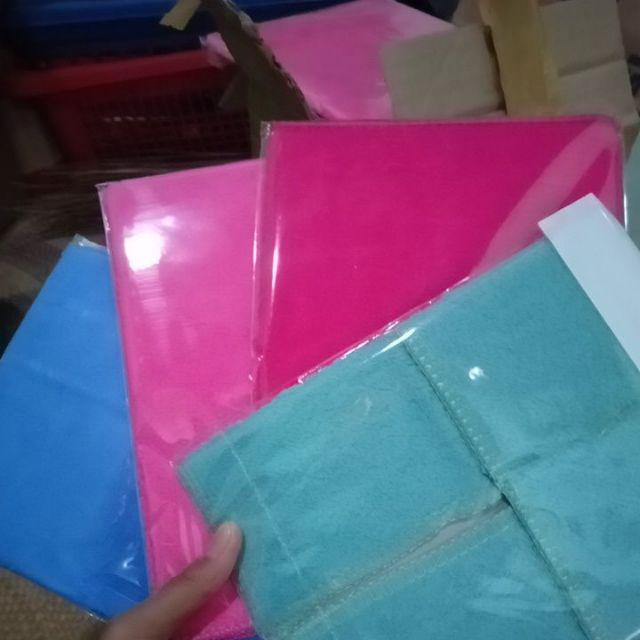 Kain Lap Microfiber Super Soft 30x30cm 360gsm - Kemasan Plastik Hanger Polos