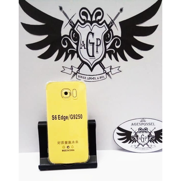 SILICONE ANTI CRACK SAMSUNG S6 EDGE SOFTCASE ANTI CRACK SHOCK S6 EDGE