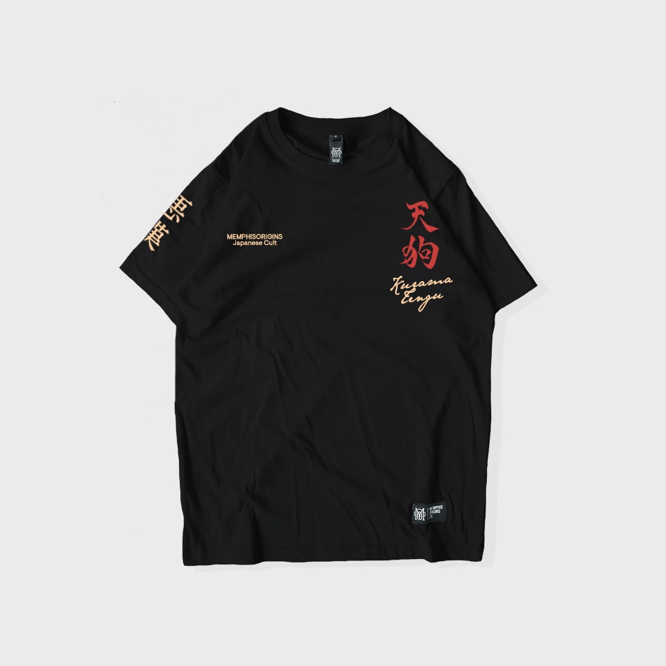 TSHIRT - KURAMA TENGU [ BLACK ]