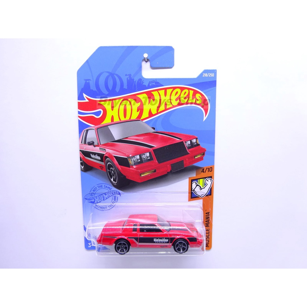 Hot Wheels 87 Buick Regal GNX Merah