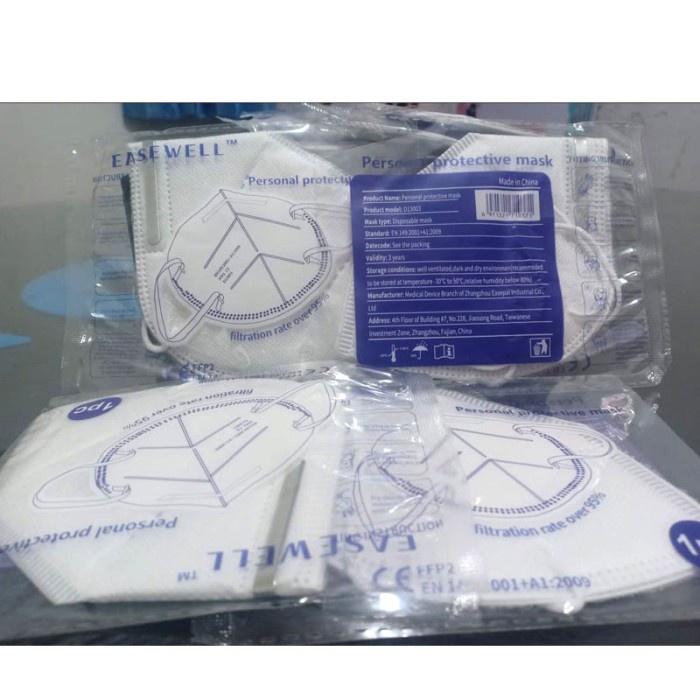 Easewell Masker Protective FFP2 KN95 1 Pcs Original