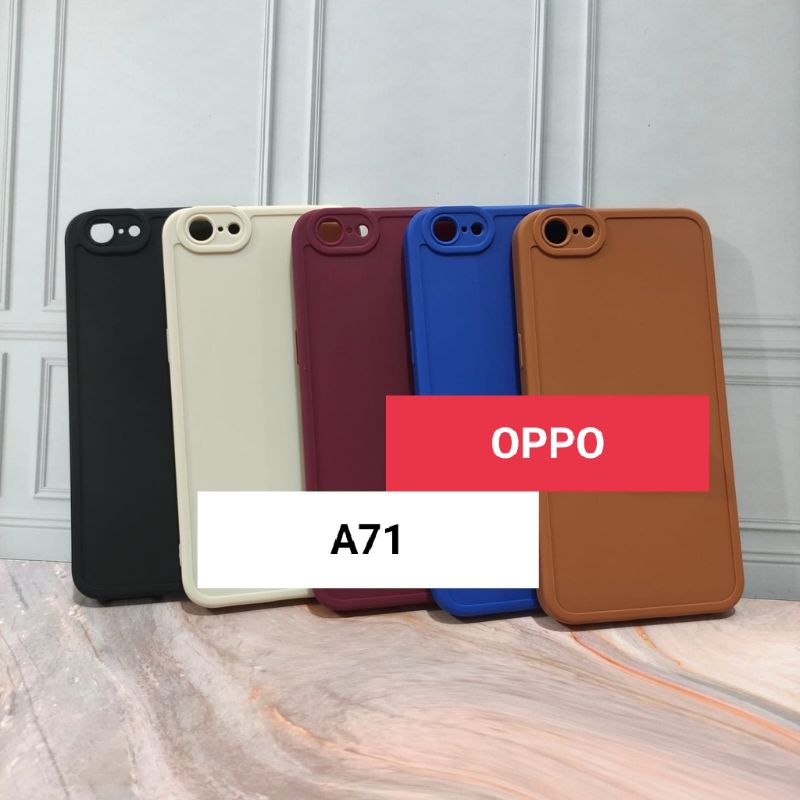 Soft case/slikon/kondom terbaru macaron pro camera/kamera type Hp Oppo A71