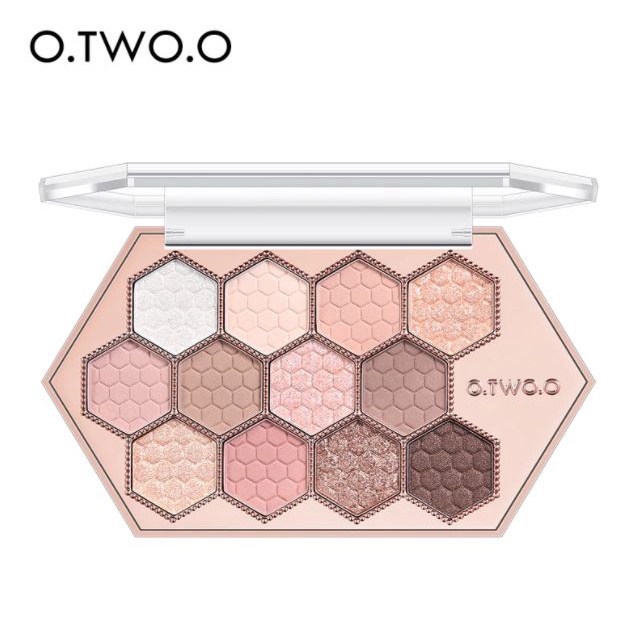 (READY &amp; ORI) O.TWO.O Otwoo Honeycomb Hexagonal Star Diamond Eyeshadow Palette 1018