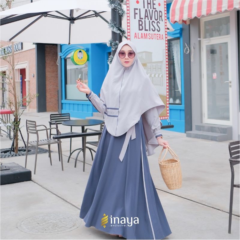Set Gamis Pena Syari by Inaya