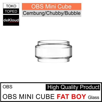 Fat Boy OBS MINI CUBE Replacement Glass | kaca cembung bubble