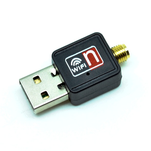 Taffware Wireless USB Adapter 802.11N 150Mbps MediaTek 7601 HITAM