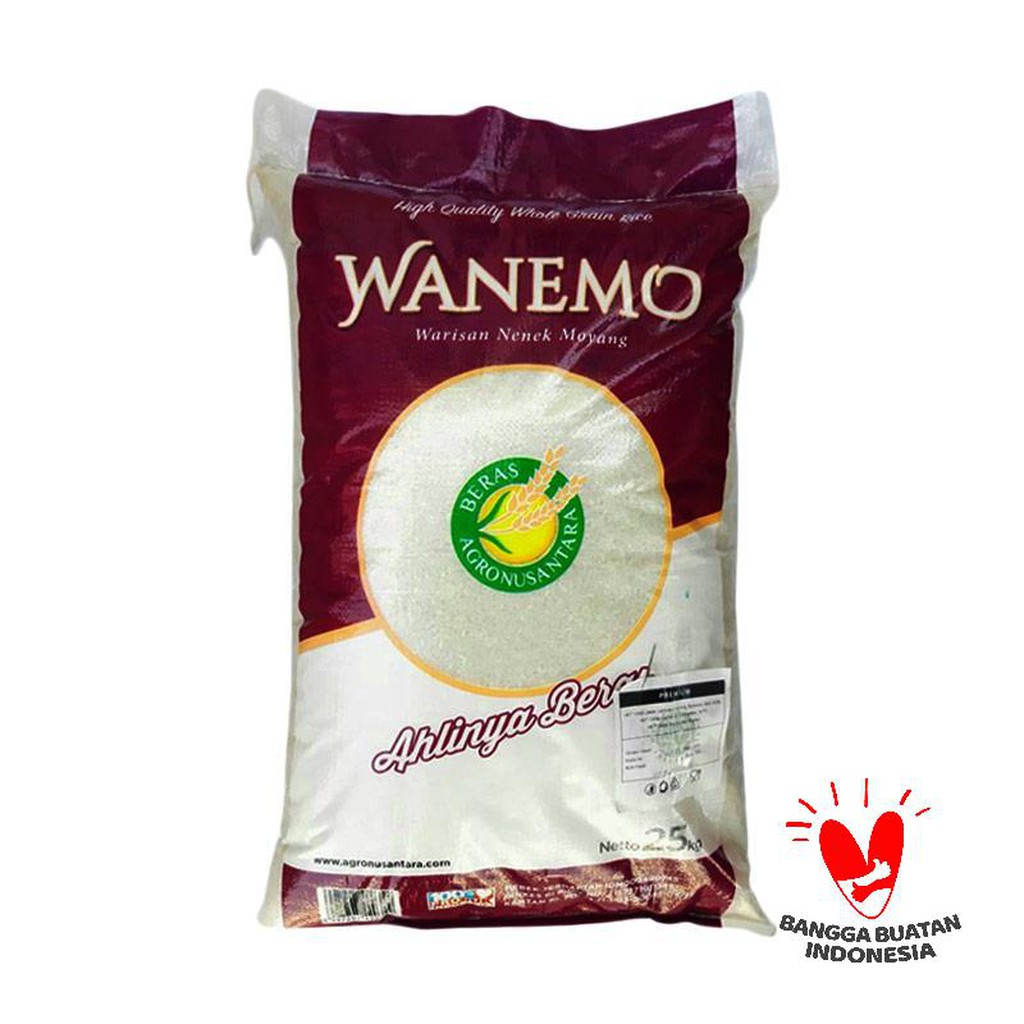 

Agro Nusantara Wanemo Beras [25 Kg]