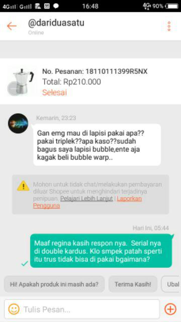 Coffee Maker Espresso Mokapot Alumunium 6 Cup Teko Kopi Panas