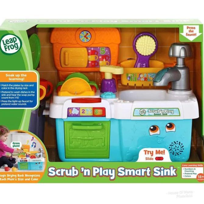 Leapfrog Scrub and Play Smart Sink Mainan Anak Musical