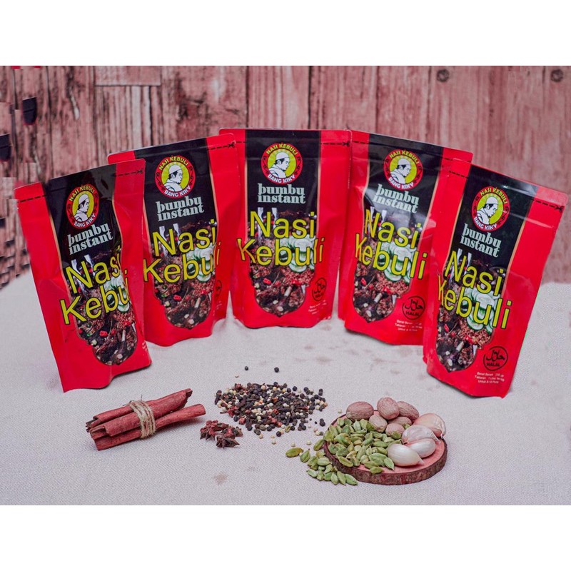 

Bumbu Instant Nasi Kebuli Bang Kiky ( 10 - 12 porsi )
