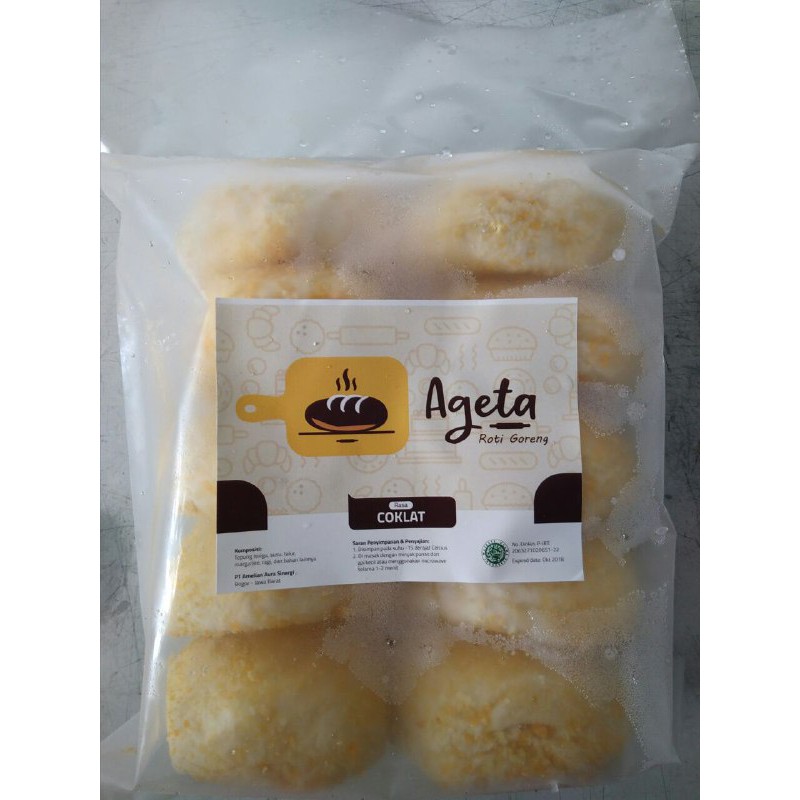 

Roti Goreng Ageta Cokelat