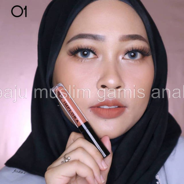 IMPLORA Lip Cream Matte Original BPOM Long Lasting Waterproof