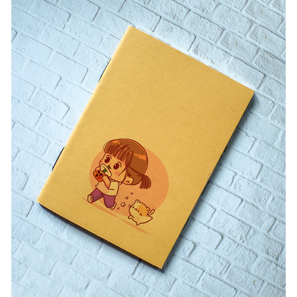 

Buku Notes Handmade CUTE Series / Buku Tulis Vintage / Handmade / Ukuran 14 cm x10 cm
