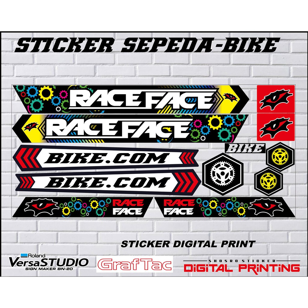 STICKER RACE FACE STILE