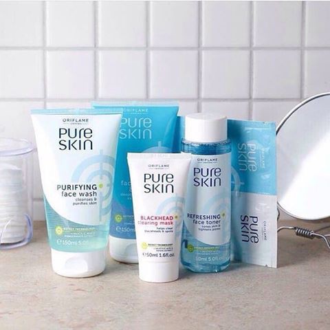 Jual Pure Skin Oriflame / Perawatan Penghilang Jerawat | Shopee Indonesia