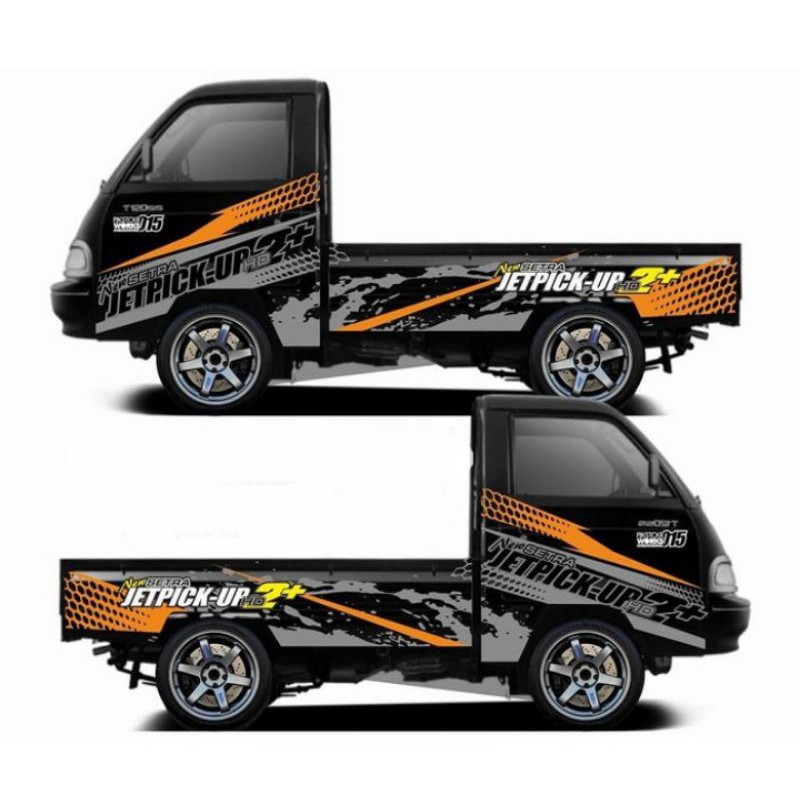 stiker mobil pick up tss l300 futura stiker mobil pick up keren