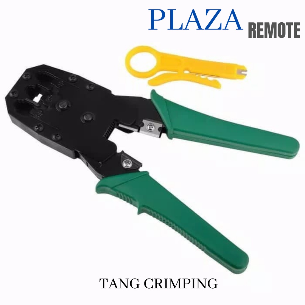 TANG Crimping Tool Triple (RJ-45 + RJ-11 + Cutter)