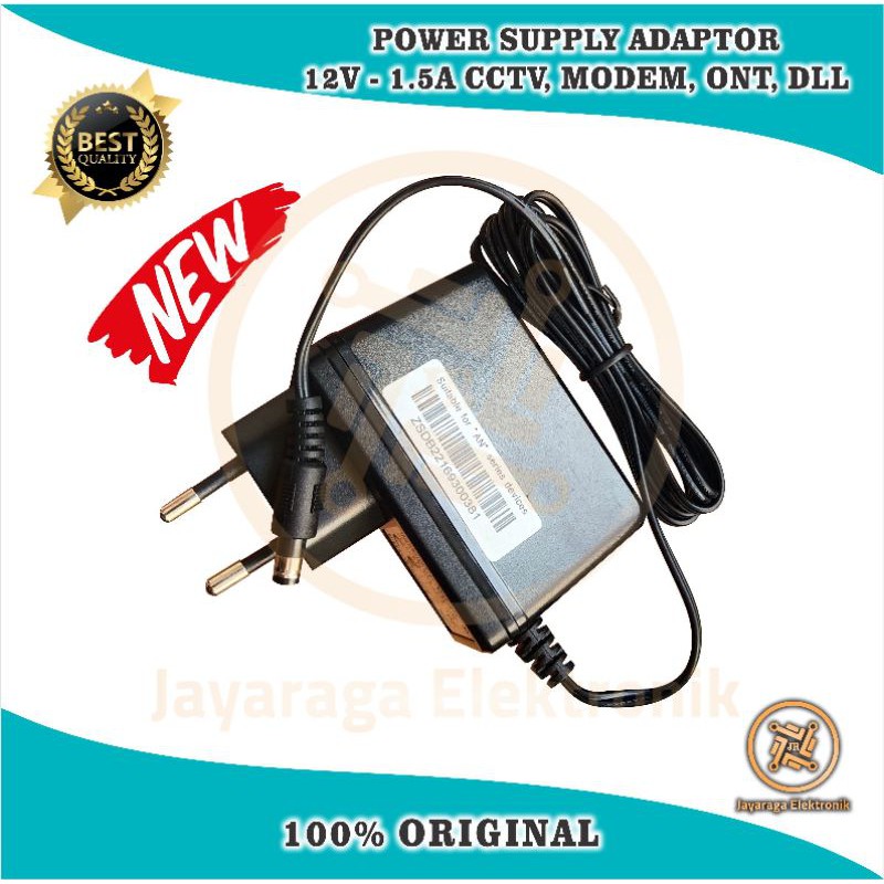 Switching Power Supply Adaptor FIBERH0ME Output 12V 1.5A ORIGINAL