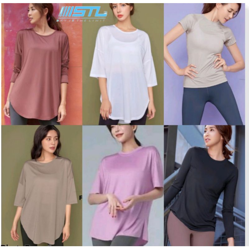 STL Quick Dry Tee/Fresh Crape STL/Long Sleeves STL/Short Sleeves STL/Kaos Olahraga STL/Sport Tee STL