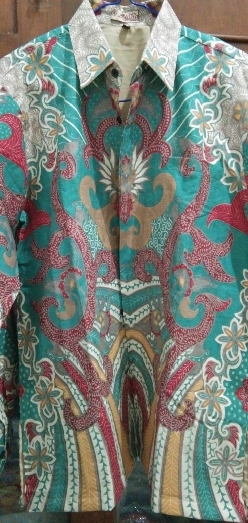 Kemeja Batik Danar Hadi Pria Lengan Panjang Premium Batik Prabuseno Terbaru