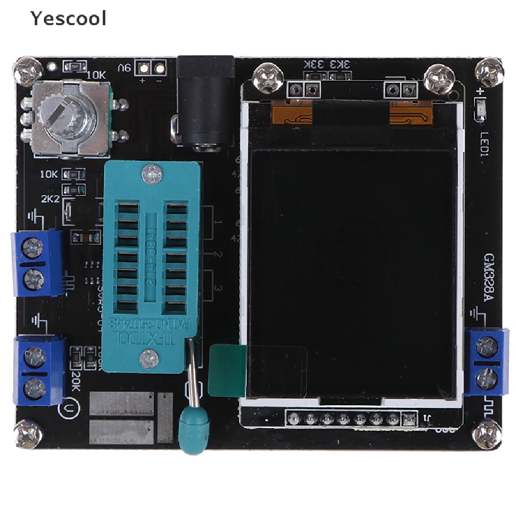 Yescool GM328A Tester Transistor LCR Diode ESR Kapasitansi