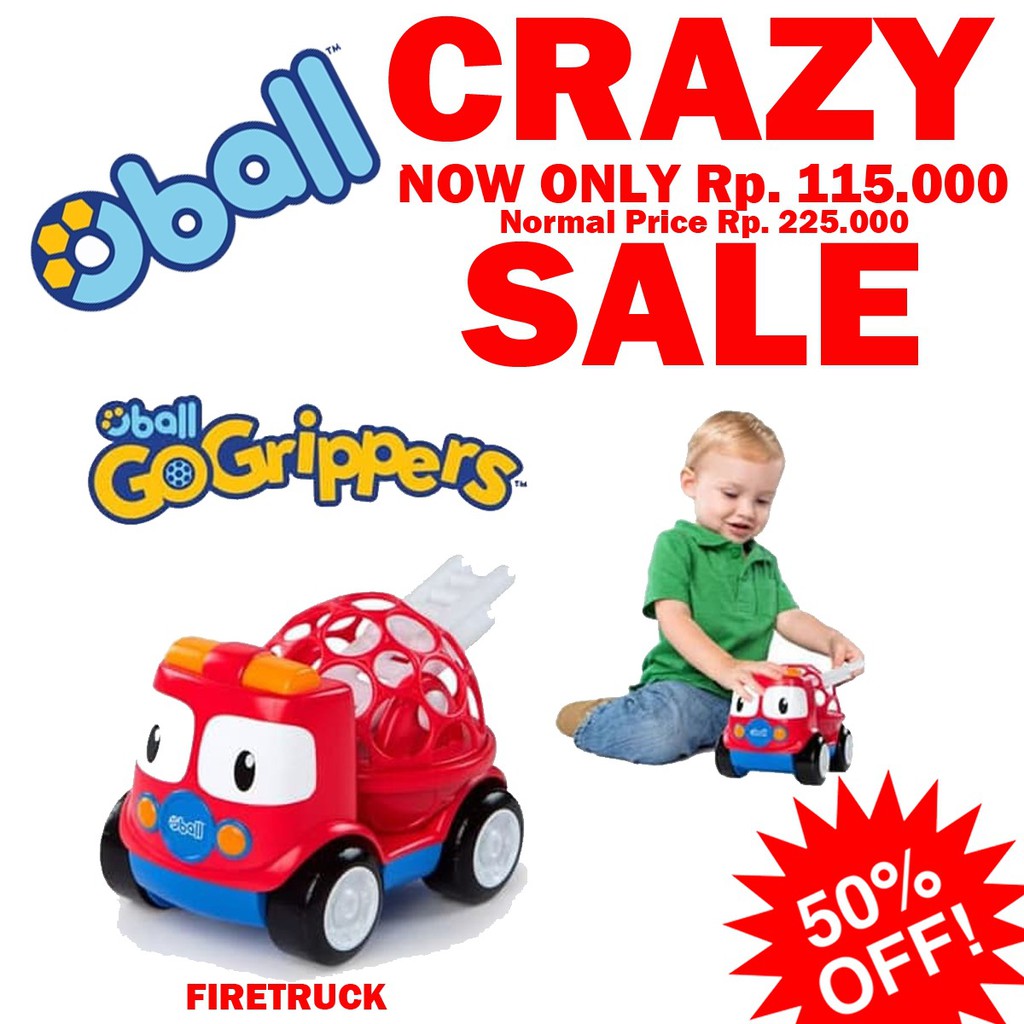 Oball Go Ggrippers Firetruck