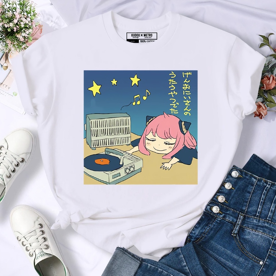 Tshirt Anya Sleeping Anime Manga SPY x Family Unisex