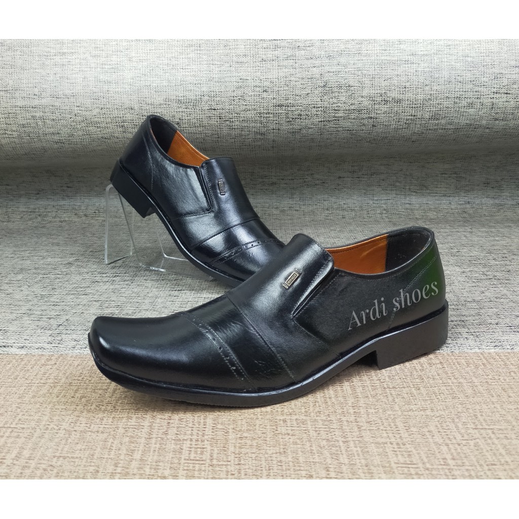 SEPATU PANTOFEL PRIA KULIT  ASLI SEPATU  KERJA KANTORAN PANTOPEL FORMAL COWOK KONDANGAN BL 251