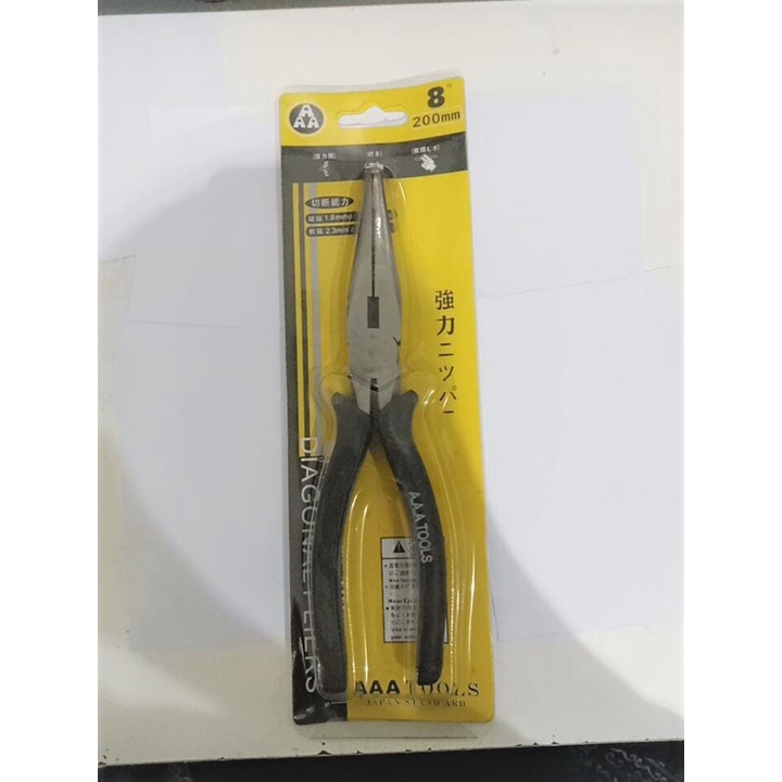 TANG LANCIP AAA TOOLS 8&quot; / tang lancip / tang lancip murah