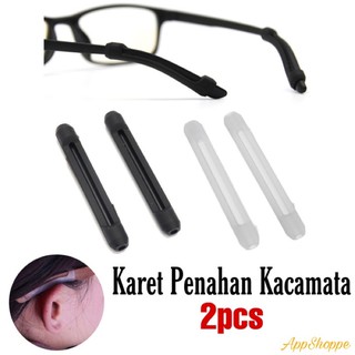 Jual Karet Penahan Kacamata Anti Slip Silicon Rubber Sunglasses 2pcs ...