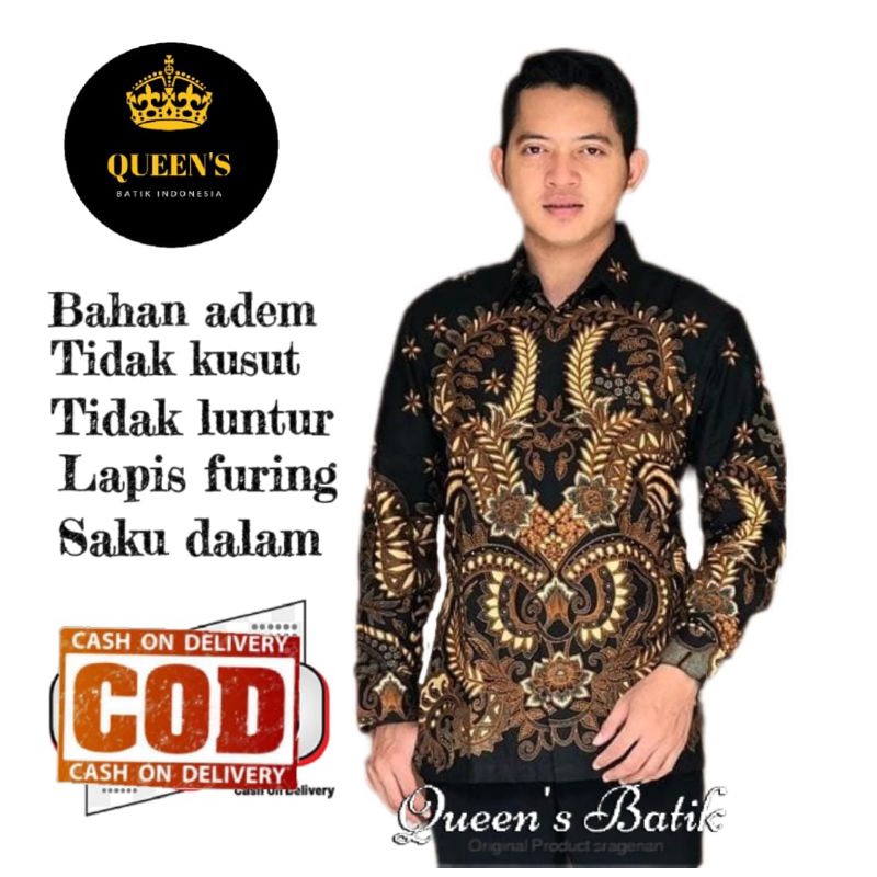 kemeja batik solo Kemeja batik Kemeja batik slimfit Baju batik solo Baju batik solo pria Baju batik 
