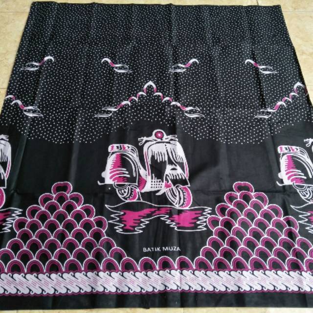 SARUNG MOTIF VESPA PINK / GROSIR SARUNG ECER TERMURAH