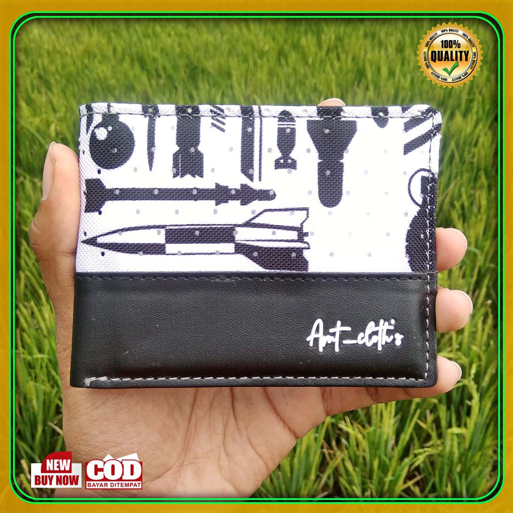 Dompet Kulit sintetik Pria Model Pendek terbaru Best Seller COD