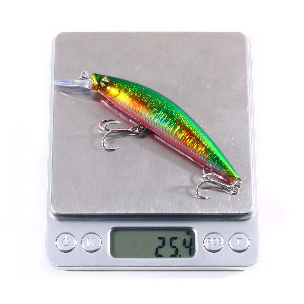 HENGJIA 1Pcs 100mm 25.4g Minnow Umpan Pancing Bentuk Ikan Kecil Fishing Lure Swimbait Bass Bait Wobbler