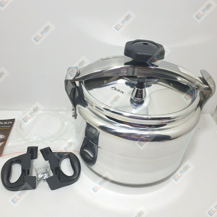 Pressure Cooker Kirin Panci Presto 12 Liter KPC120 KPC 120 12L Induksi