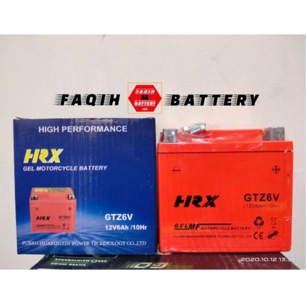 Aki Motor Honda CB 150R-CBR 150R HRX GTZ6V MF