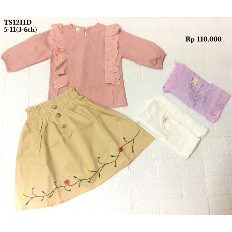 stelan katun baju anak import qualitas premium 110000 x 4(1seri) grosir