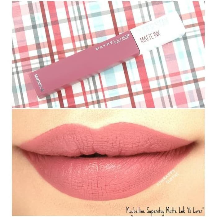 LIPCREAM LIPSTIK MAYBELINE  MAYBELLINE SUPER STAY MATTE INK