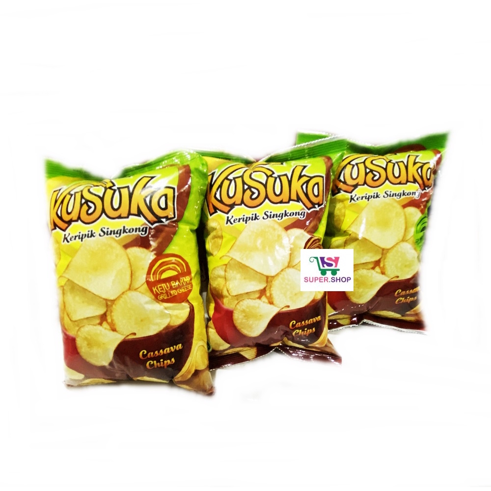 Kusuka Keripik Singkong 60 Gram Aneka Rasa Shopee Indonesia