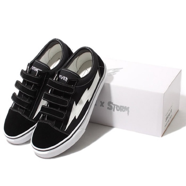 revenge storm black velcro