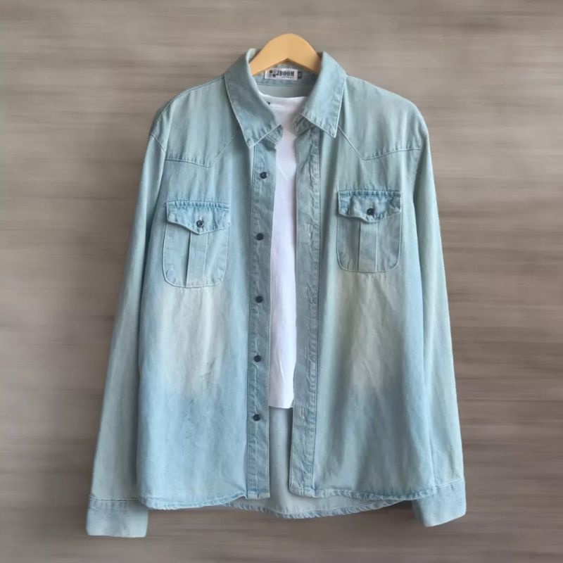 Preloved Kemeja Denim Jboom Vintage