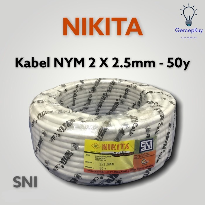 Kabel NYM HYO 2 x 0.75mm NIKITA