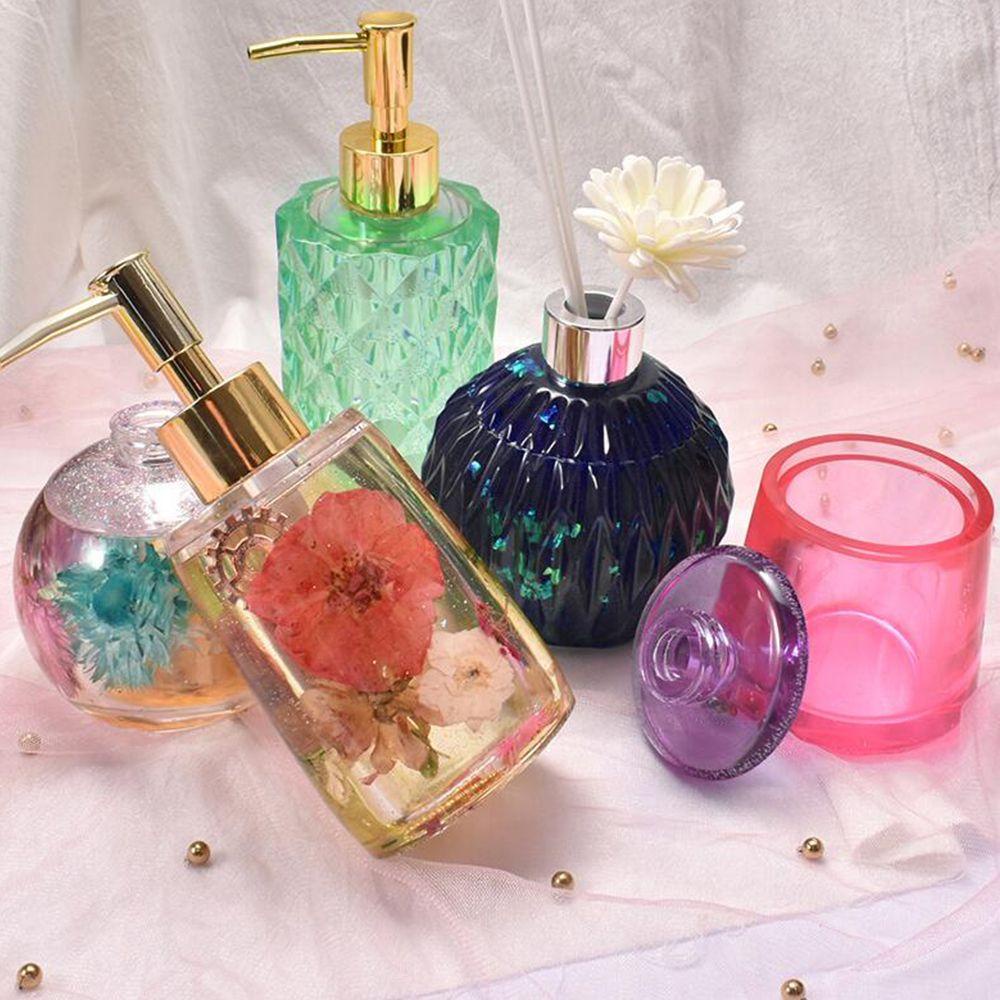 Cetakan Resin Epoksi Bentuk Botol Parfum Handmade DIY