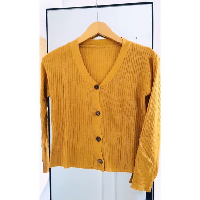 CARDIGAN CROP / WILLY CARDI BUTTON