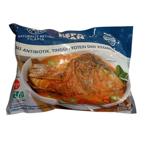

Kepala Ikan Tilapia 650 Gr